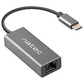 NATEC LAN Adapter USB-C 3 1   1x RJ45